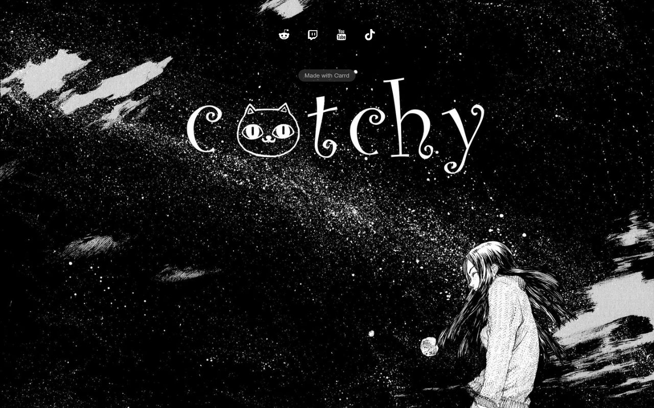 Carrd profile picture for @catchy